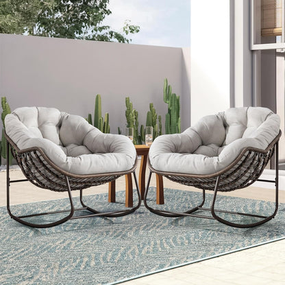 The Minimalist Nest: A Stylish Dual-Use Rattan Hanging Chair